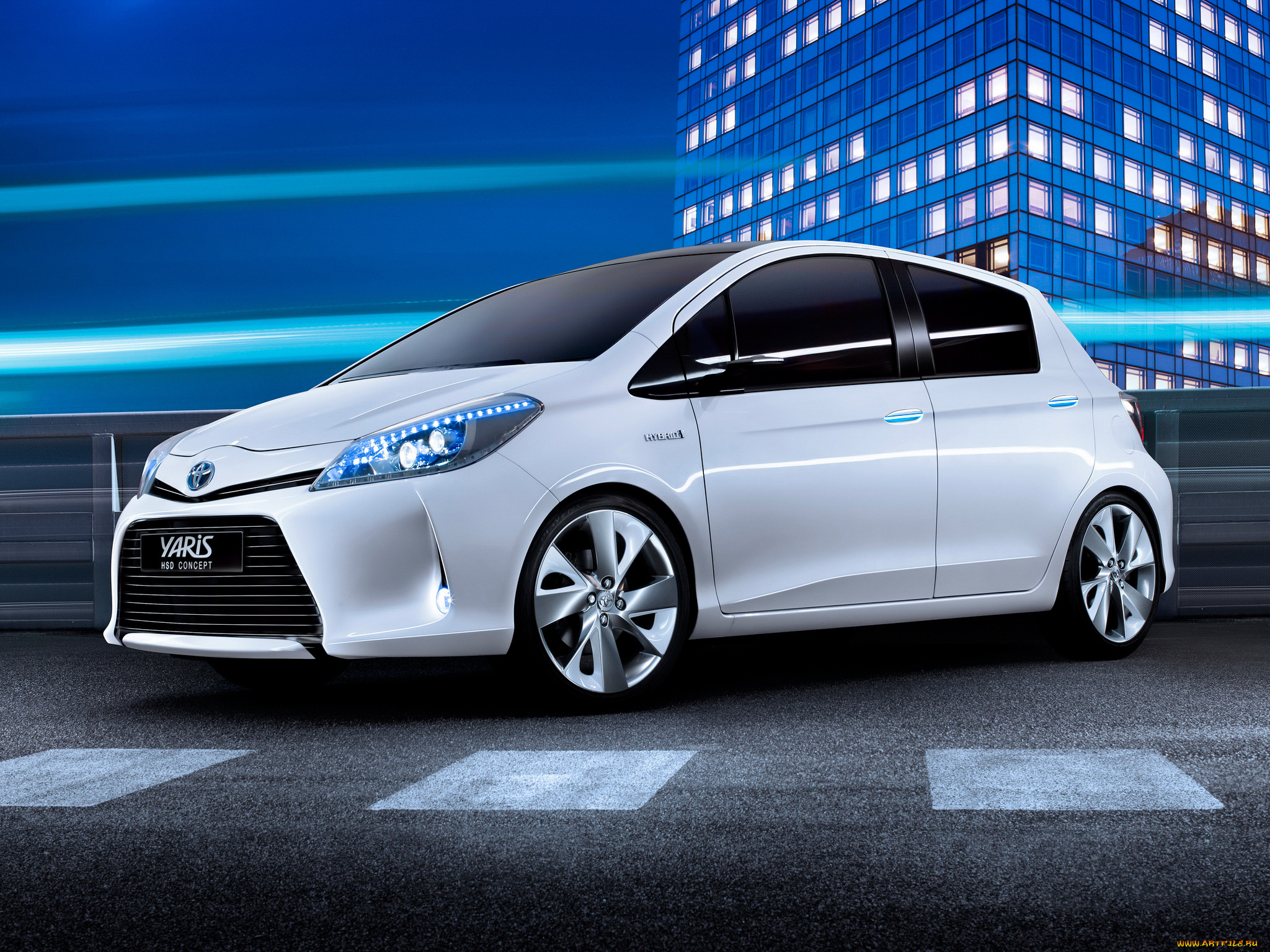 toyota, yaris, hsd, concept, 